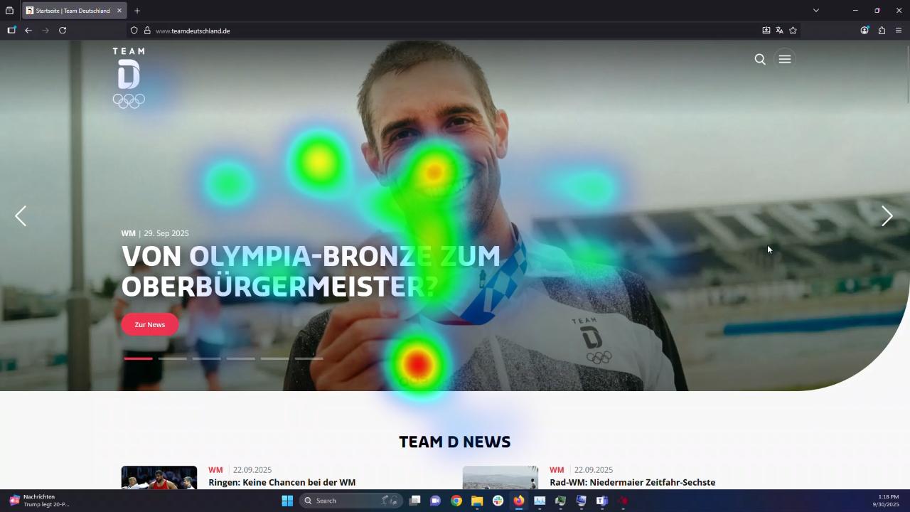 InsightLab eye tracking analysis software for website UX heat map testing