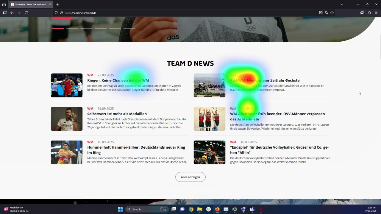InsightLab eye tracking analysis software for website UX heat map testing