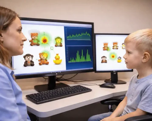 eyetracking segment developmental psychology
